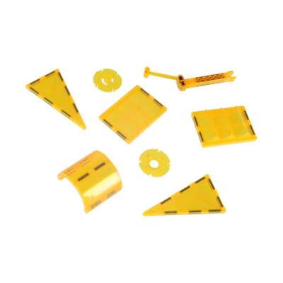 3D construction magnetic blocks construction vehicles 50 elements