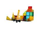 3D construction magnetic blocks construction vehicles 50 elements 12