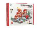 3D magnetic construction blocks fire department 2 cars 92 elements 12