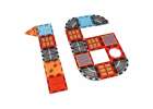 3D magnetic construction blocks fire department 48 elements 5