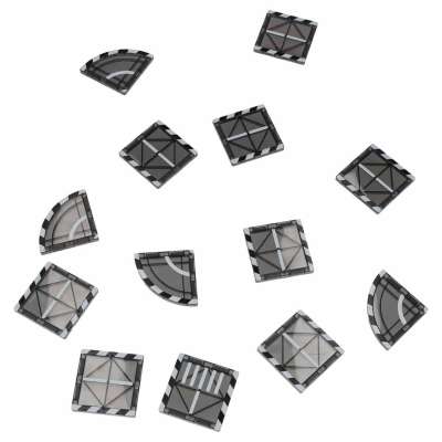 3D magnetic construction blocks fire department 48 elements