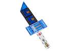 3D magnetic construction blocks police police cars 91 elements 5