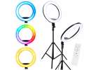 45cm RGB LED Ring Light for Selfie Videos with Tripod and Remote Control 7
