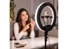 45cm RGB LED Ring Light for Selfie Videos with Tripod and Remote Control 6