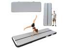 Air Track Gymnastics Mat Exercise Mat Grey-Colored Pump 1