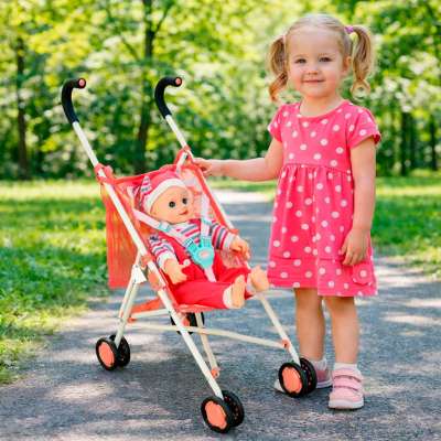 Annabell doll trolley with bag