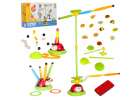 Arcade game for children spinning pole target throwing ladybug 5-in-1 1