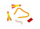 Arcade game for children spinning pole target throwing ladybug 5-in-1 7