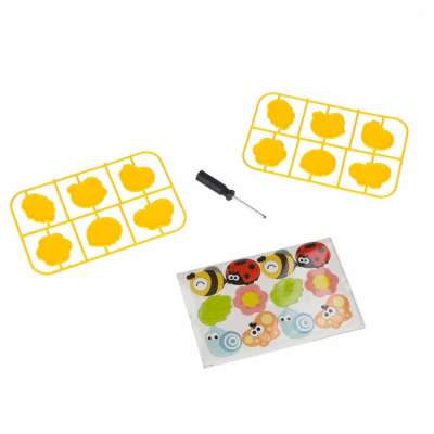 Arcade game for children spinning pole target throwing ladybug 5-in-1