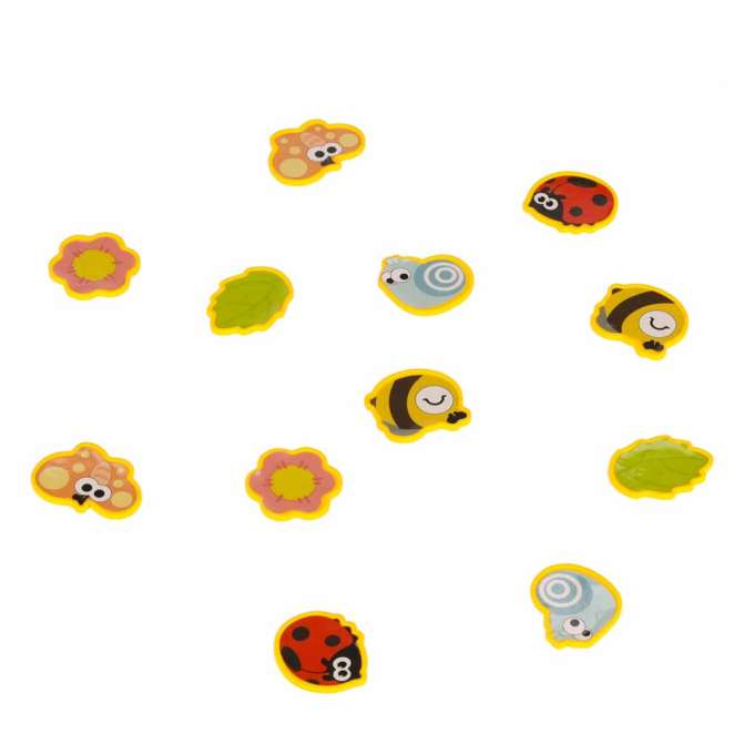 Arcade game for children spinning pole target throwing ladybug 5-in-1