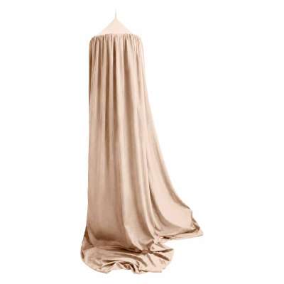 Baby canopy over crib curtain tent tipi hanging beige