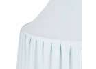 Baby canopy over crib curtain tent tipi hanging blue 5