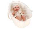 Baby doll baby with carrier mascot rabbit beige 2