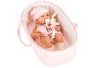 Baby doll baby with carrier mascot rabbit pink 2