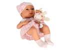 Baby doll baby with carrier mascot rabbit pink 3
