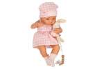 Baby doll baby with carrier mascot rabbit pink 5