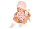 Baby doll baby with carrier mascot rabbit pink 6