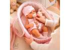 Baby doll baby with carrier mascot rabbit pink 11