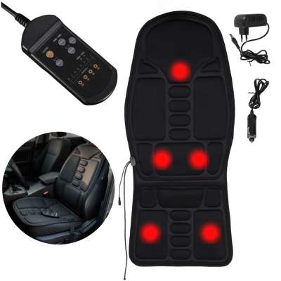Back massager heated massage mat for car seats