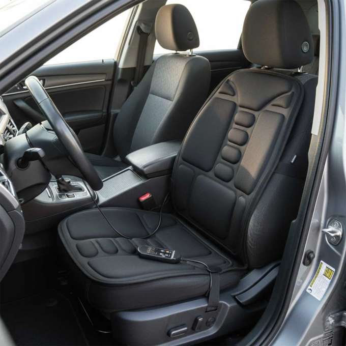 Back massager heated massage mat for car seats