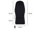 Back massager heated massage mat for car seats 11