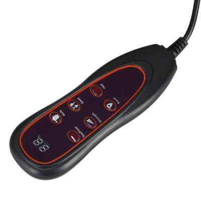 Back massager massage mat with remote control Shiatsu heating leg massage