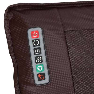 Back massager massage mat with remote control Shiatsu heating leg massage