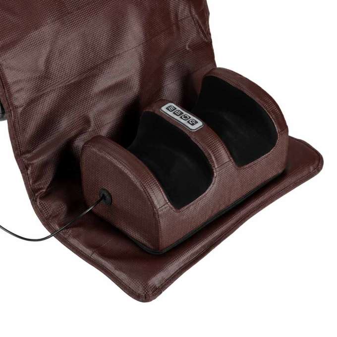 Back massager massage mat with remote control Shiatsu heating leg massage