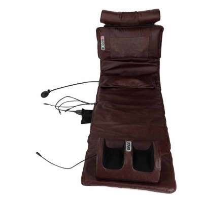 Back massager massage mat with remote control Shiatsu heating leg massage