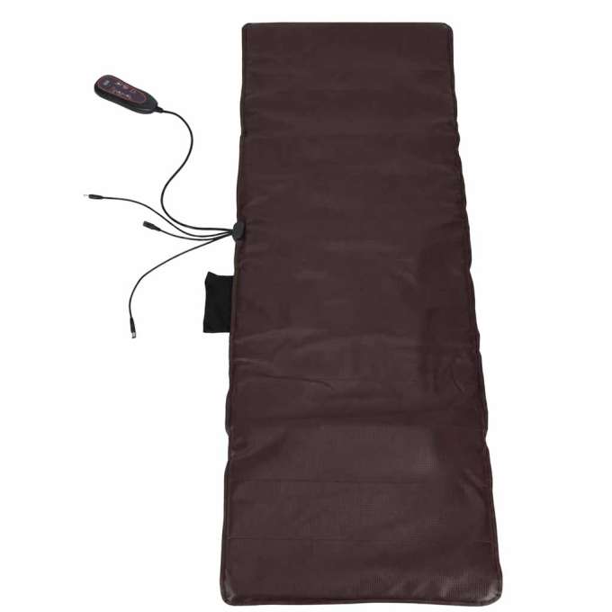 Back massager massage mat with remote control Shiatsu heating leg massage