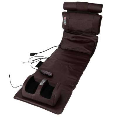Back massager massage mat with remote control Shiatsu heating leg massage
