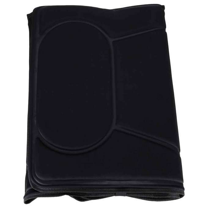 Back massager vibrating massage mat with remote control 16 massage points