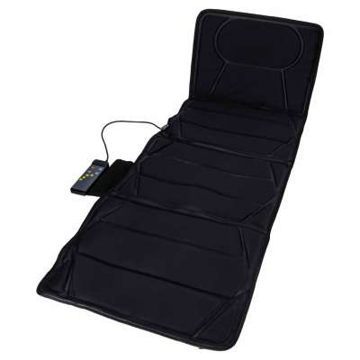Back massager vibrating massage mat with remote control 16 massage points