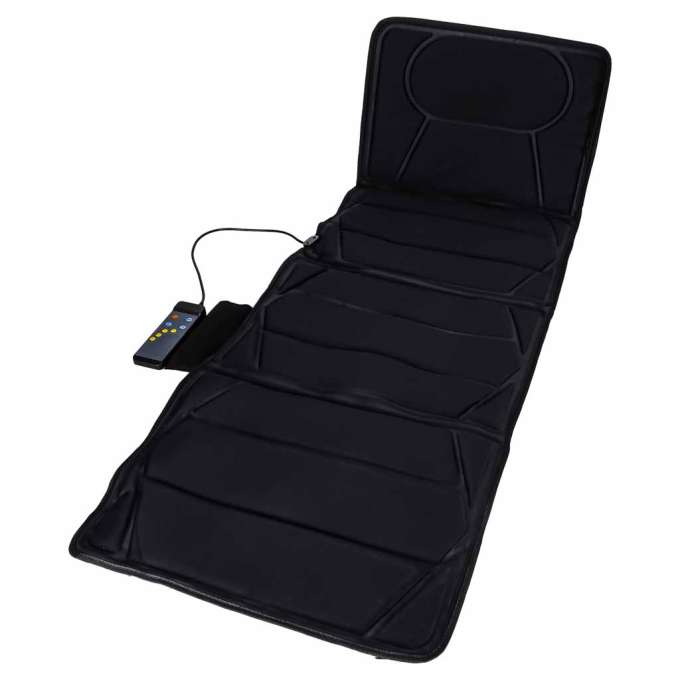 Back massager vibrating massage mat with remote control 16 massage points
