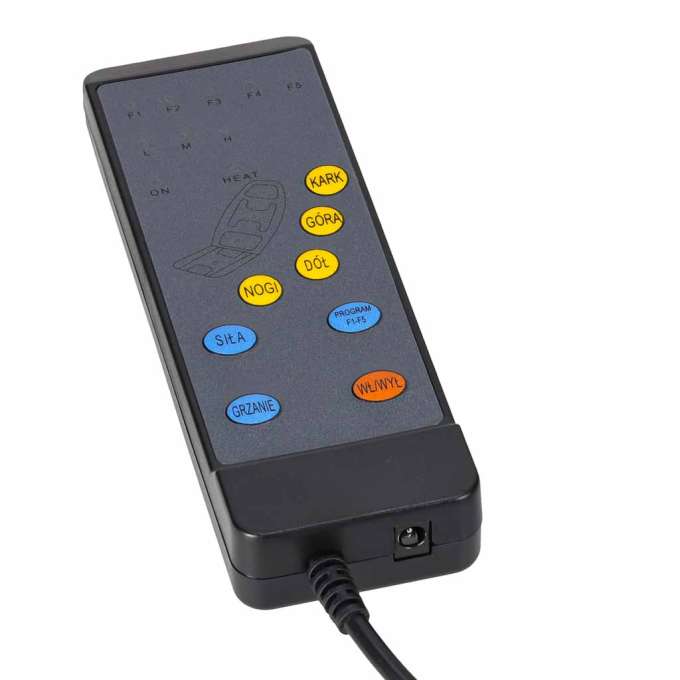 Back massager vibrating massage mat with remote control 16 massage points