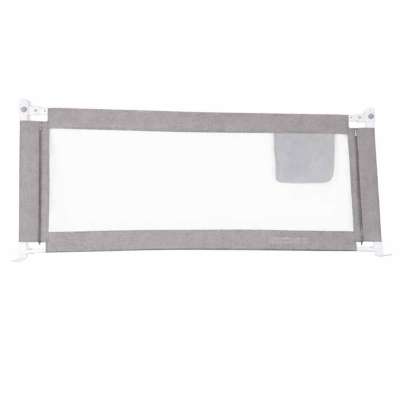 Bed railing safety locking guard rail 140cm grey