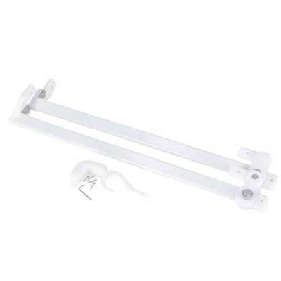 Bed railing safety locking guard rail 160cm grey