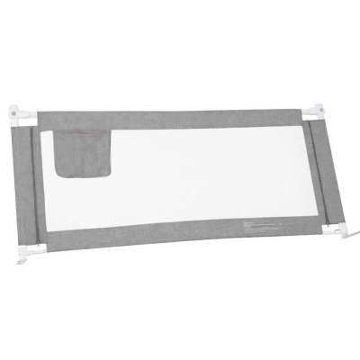 Bed railing safety locking guard rail 200cm grey