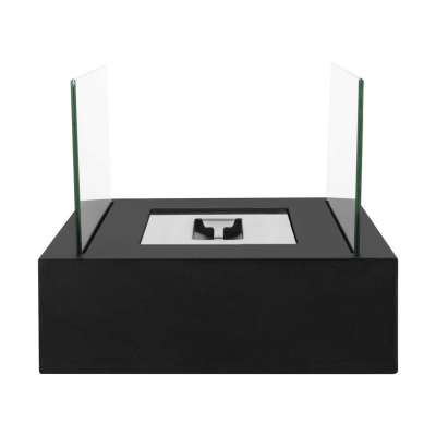 Biofuel stove freestanding tabletop fireplace for smokeless rectangular