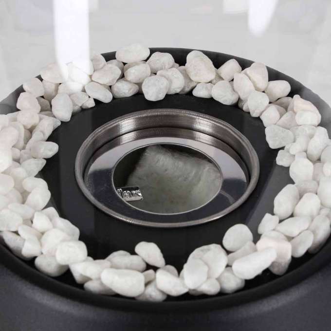 Biofuel stove freestanding tabletop fireplace for smokeless vertical