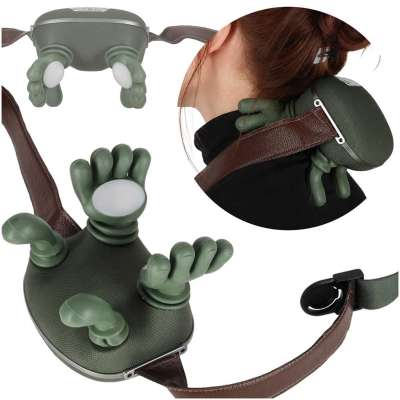 Bionic electric massager USB adjustable belt