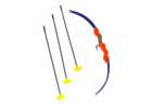 Children's bow arrows moving target archery shooting set 15