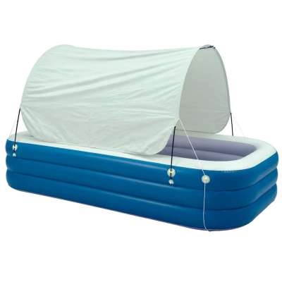 Children's garden pool inflatable slide canopy 260cm