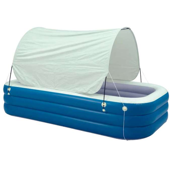 Children's garden pool inflatable slide canopy 260cm