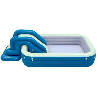 Children's garden pool inflatable slide canopy 260cm