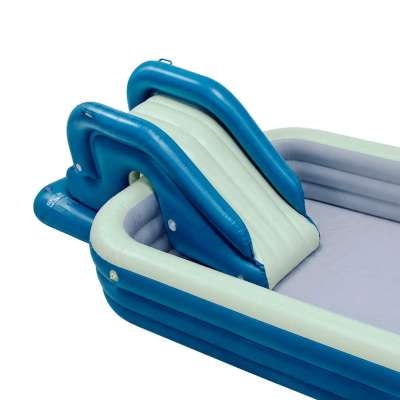 Children's garden pool inflatable slide canopy 260cm