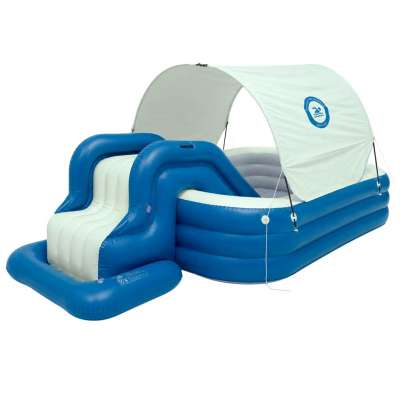 Children's garden pool inflatable slide canopy 260cm