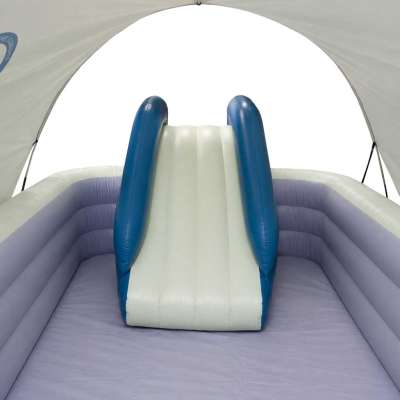 Children's garden pool inflatable slide canopy 260cm