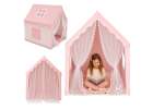 Children's play tent foldable orange for the kids' room 1