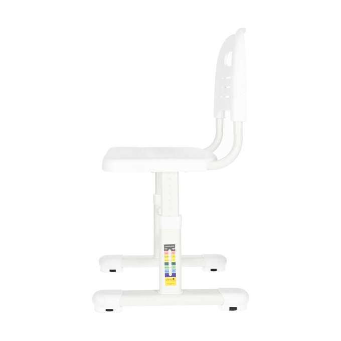 Children's school desk adjustable chair LED lamp USB white